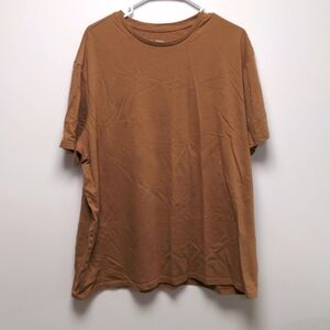 Men's Beige Tan XXL Short sleeve shirt. Goodfellow.
